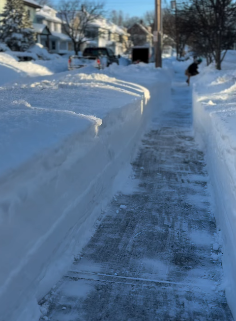 Professional plow job by JB Snow LLC